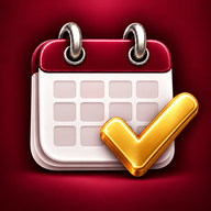 Icona bordeaux dell'app Colf Presenze